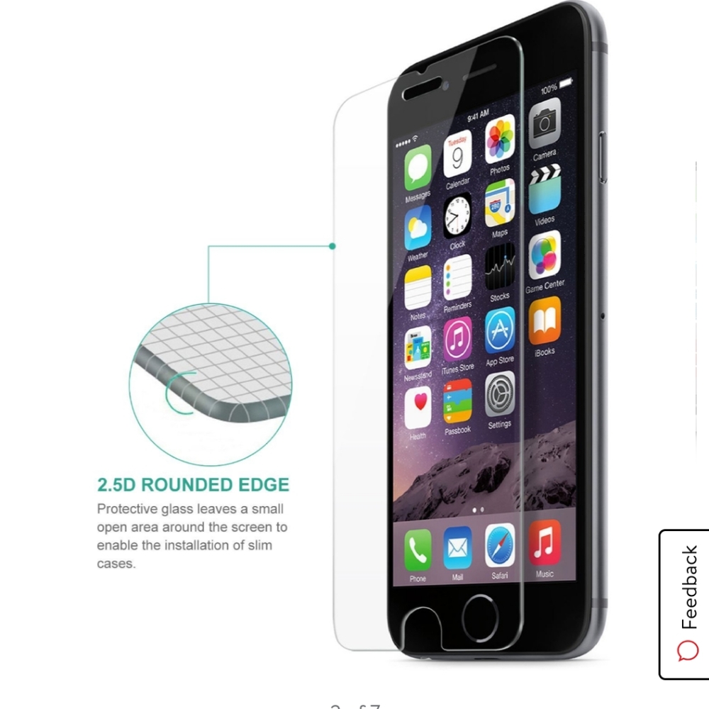 iPhone 6/6s screen protector - Picture 2 of 6